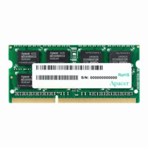 Memoria RAM Apacer 8GB/ DDR3L/ 1600MHz/ 1.35V/ CL11/ SODIMM
