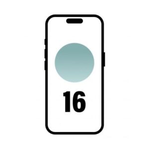 Smartphone Apple iPhone 16 512GB/ 6.1"/ 5G/ Verde Azulado