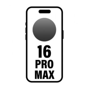 Smartphone Apple iPhone 16 Pro Max 512GB/ 6.9"/ 5G/ Titanio Negro