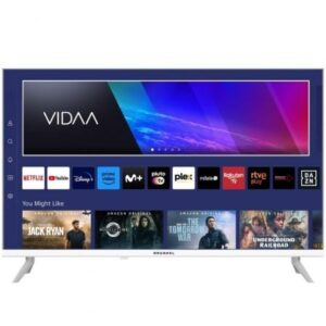 Televisor Grunkel LED-3225VDBLANCO 32"/ HD/ Smart TV/ WiFi/ Blanca