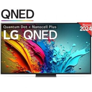 Televisor LG QNED 55QNED87T6B 55"/ Ultra HD 4K/ Smart TV/ WiFi